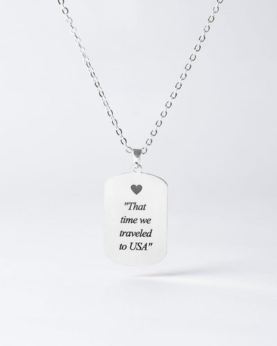 Dogtag Necklace