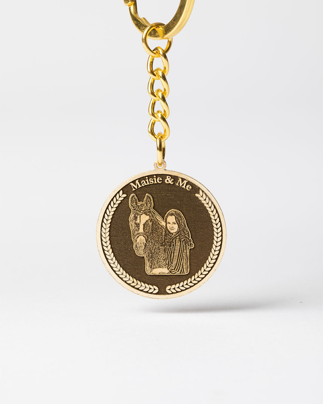 Medallion Keychain
