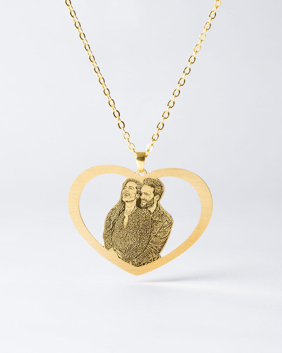 Halo Heart Necklace