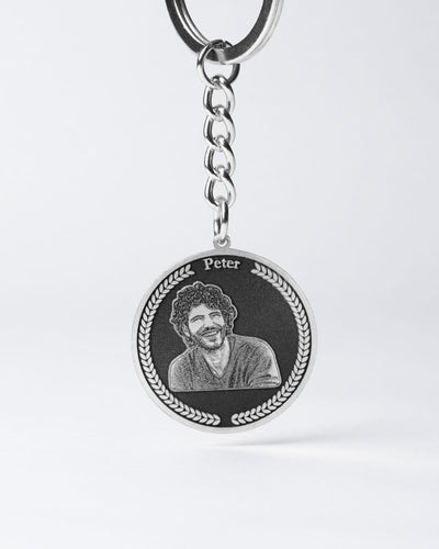 Medallion Keychain
