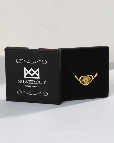 Halo Heart Bracelet