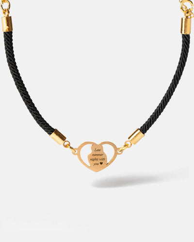 Halo Heart Bracelet