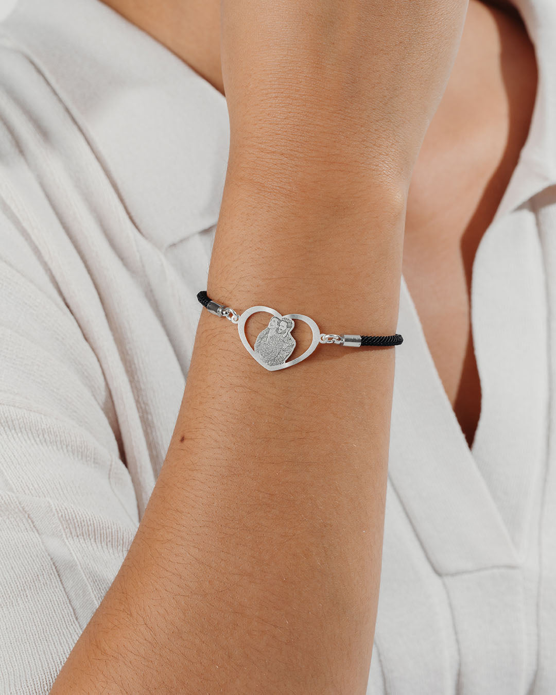 Halo Heart Bracelet