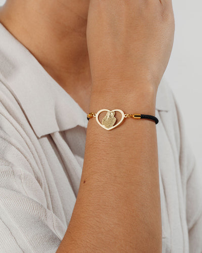 Halo Heart Bracelet